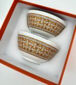 Mosaique Au 24 Gold Rice Bowl Set of 2 - Image 2