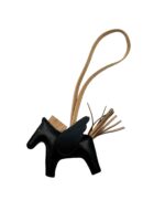 Rodeo Pegase PM Bag Charm Black Etoupe