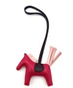 Rodeo PM Bag Charm Framboise/Rose Sakura/Rouge Sellier - Image 3