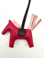 Rodeo PM Bag Charm Framboise/Rose Sakura/Rouge Sellier - Image 2