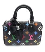 LV x TM Monogram Multicolor Nano Speedy Black