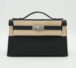 Kelly Pochette Swift Black PHW