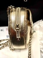 Heart Crossbody Bag Small Model Gold - Image 4