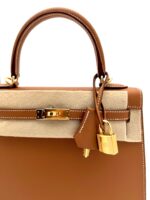 Kelly 25 Epsom Sellier Gold GHW - Image 8