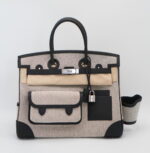 Birkin 35 Cargo Ecru / Noir Swift PHW Limited Edition