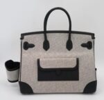 Birkin 35 Cargo Ecru / Noir Swift PHW Limited Edition - Image 2