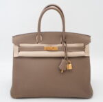 Birkin 35 Togo Etoupe GHW
