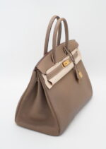 Birkin 35 Togo Etoupe GHW - Image 3