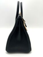 Birkin 25 Togo Black GHW - Image 4