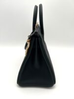 Birkin 25 Togo Black GHW - Image 5