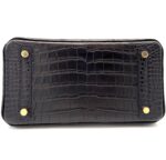 Birkin 25 Retourne Matte Alligator Black GHW - Image 5