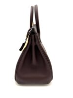 Birkin 25 Swift Rouge Sellier GHW - Image 4