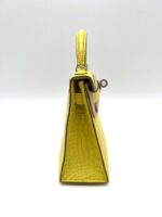 Kelly 20 Sellier Matte Alligator Lime PHW - Image 4