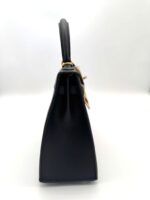 Kelly 25 Epsom Sellier Black GHW - Image 4