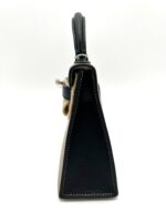Kelly 20 Chevre Mysore Sellier Gris Tourterelle / Black Special Order PHW - Image 4