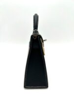 Kelly 20 Chevre Mysore Sellier Gris Tourterelle / Black Special Order PHW - Image 5