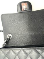 Caviar Quilted Mini Rectangular Flap Bag Black - Image 6