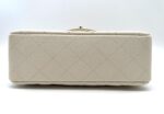 Caviar Quilted Mini Rectangular Flap Bag Beige - Image 8