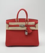 Birkin 25 Togo Rouge De Coeur PHW