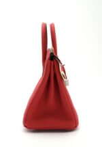 Birkin 25 Togo Rouge De Coeur PHW - Image 6