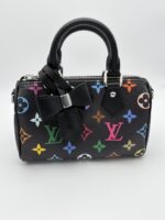 LV x TM Monogram Multicolor Nano Speedy Black - Image 2