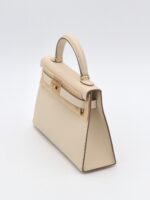 Kelly 20 Epsom Sellier Craie GHW - Image 3