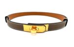 Kelly 18 Belt Epsom Etoupe GHW - Image 2