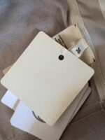 Short Sleeve Twillaine Sweater Greige Size 36 - Image 3