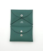 Calvi Duo Card Holder Epsom Malachite - Image 2