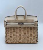 Picnic Birkin 25 Swift Nata & Osier Wicker Limited Edition PHW