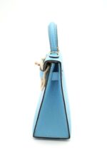 Kelly 20 Chevre Mysore Sellier Bleu Celeste GHW - Image 3
