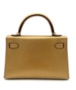 Kelly 20 Metallic Chevre Chamkilight Sellier Dore Permabrass - Image 2