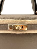 Kelly 20 Epsom Sellier Special Order HSS Gris Tourelle Permabrass - Image 6