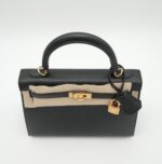 Kelly 25 Epsom Sellier Black GHW - Image 3