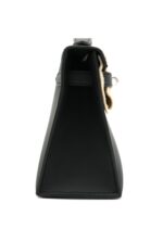 Kelly Pochette Special Order HSS Swift Black / Gris Perle PHW - Image 7