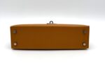 Kelly 20 Epsom Sellier Sesame Shiny Alligator Touch Jaune Ambre PHW - Image 6