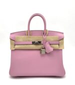 Birkin 25 Swift Mauve Sylvestre PHW