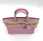 Birkin 25 Swift Mauve Sylvestre PHW - Image 3