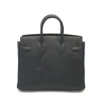 Birkin 25 Swift Shadow Black PHW - Image 2