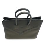 Birkin 25 Swift Shadow Black PHW - Image 3