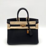 Birkin 25 Togo Black RGHW