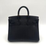 Birkin 25 Togo Black RGHW - Image 2