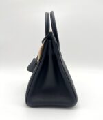 Birkin 25 Togo Black RGHW - Image 3