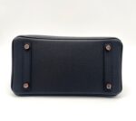 Birkin 25 Togo Black RGHW - Image 5