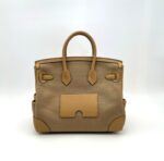 Birkin 25 Cargo Beige Marfa Swift PHW Limited Edition - Image 2
