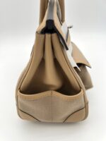 Birkin 25 Cargo Beige Marfa Swift PHW Limited Edition - Image 6