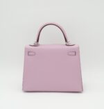 Kelly 25 Epsom Sellier Mauve Sylvestre PHW - Image 2