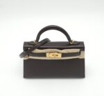 Kelly 20 Chevre Mysore Sellier Rouge H GHW - Image 3
