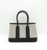 Mini Garden Party Negonda Canvas Ecru Black PHW