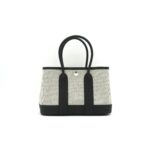 Mini Garden Party Negonda Canvas Ecru Black PHW - Image 3